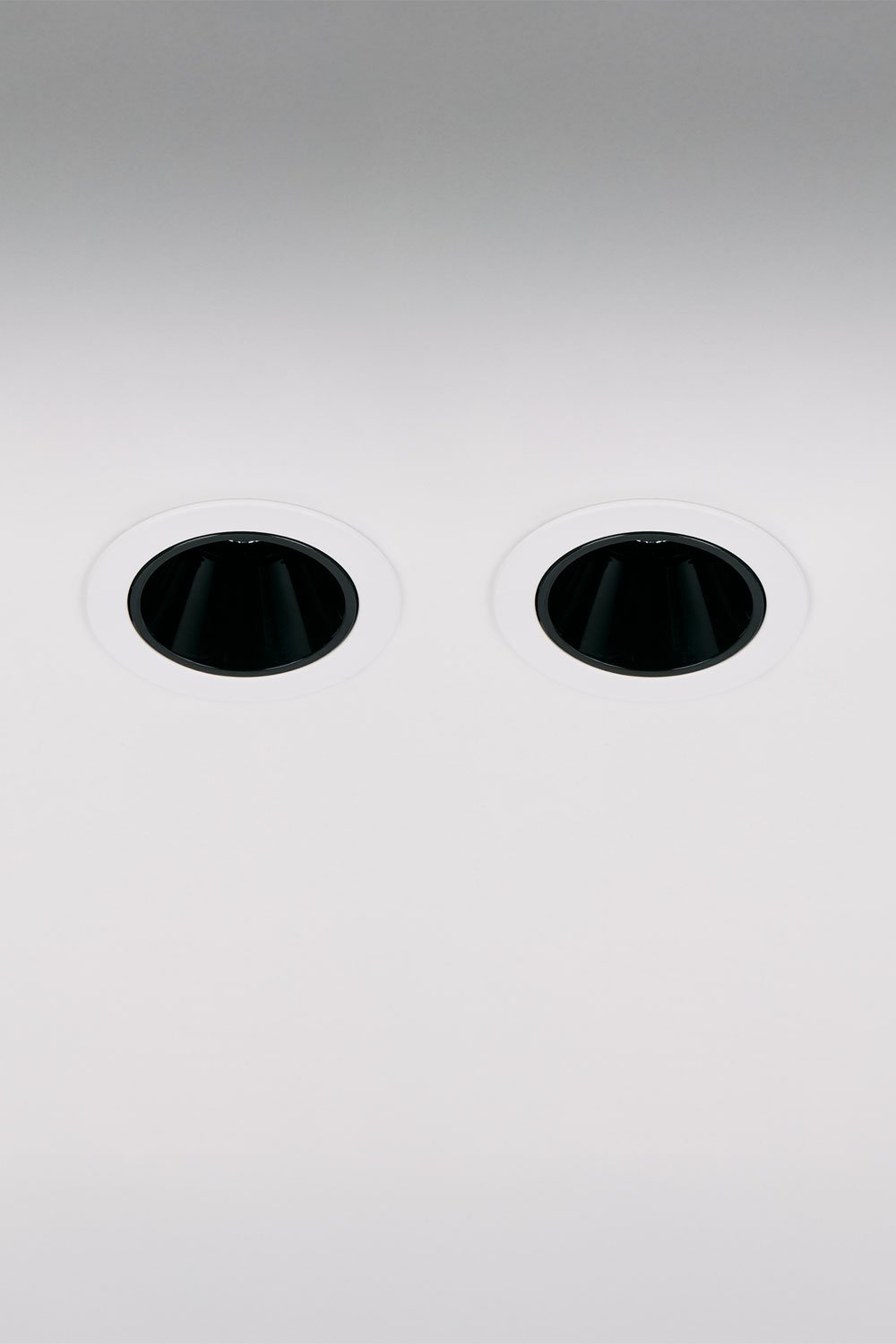 Pack da 2 downlight LED da incasso con cornici rotonde Ø7 cm in alluminio Luisiana, imagen de galeria 1