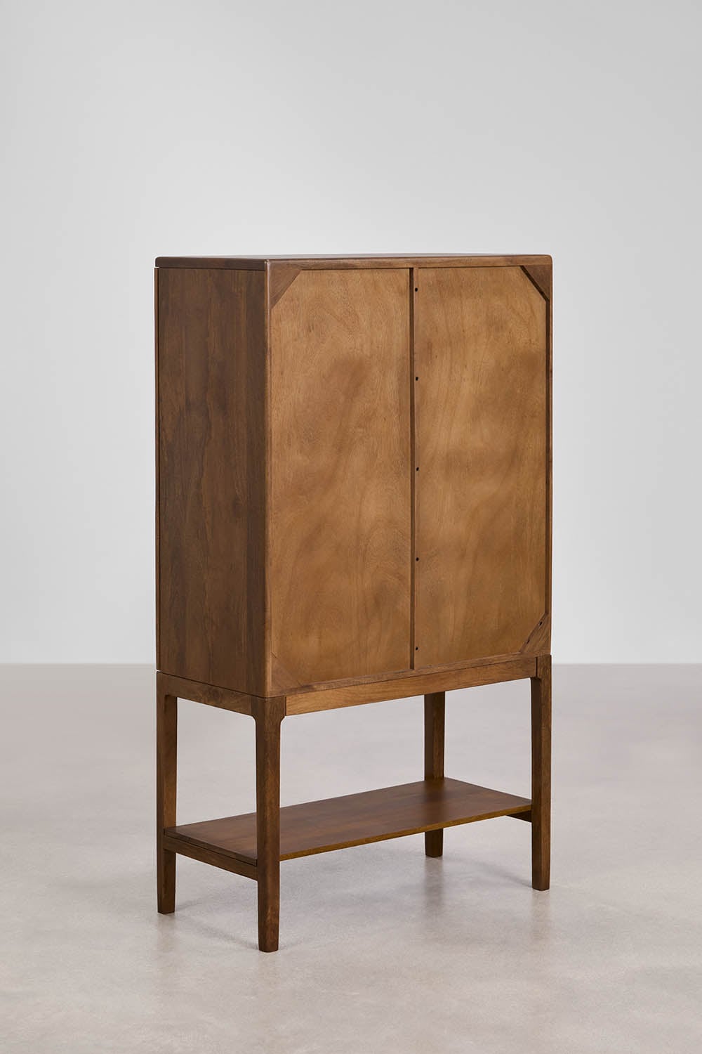 Aparador alto 90x45 cm in legno di mango Kenscoff, immagine della galleria 4