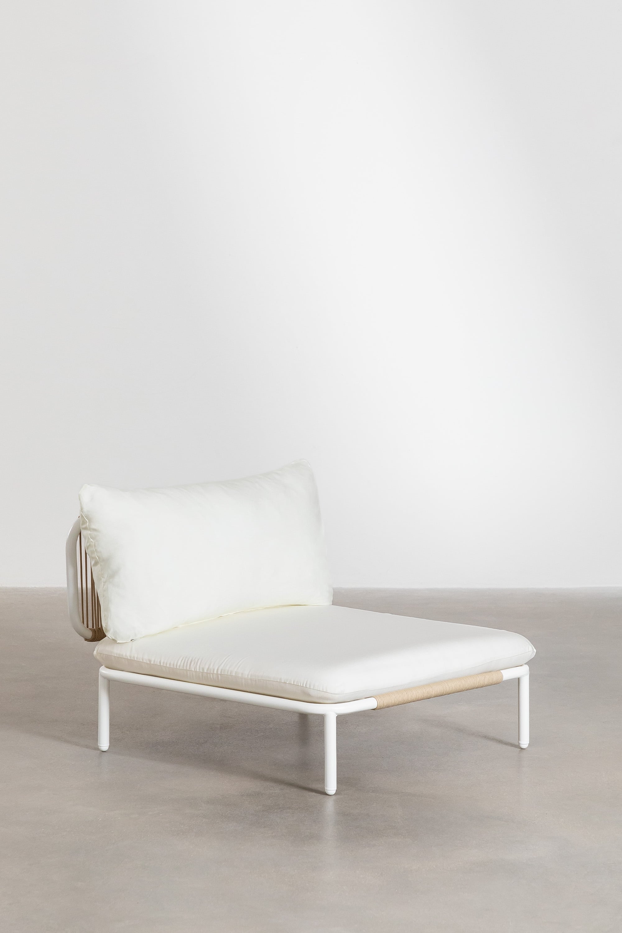 Modulo centrale per divano modulare da giardino Roubly, immagine della galleria 1