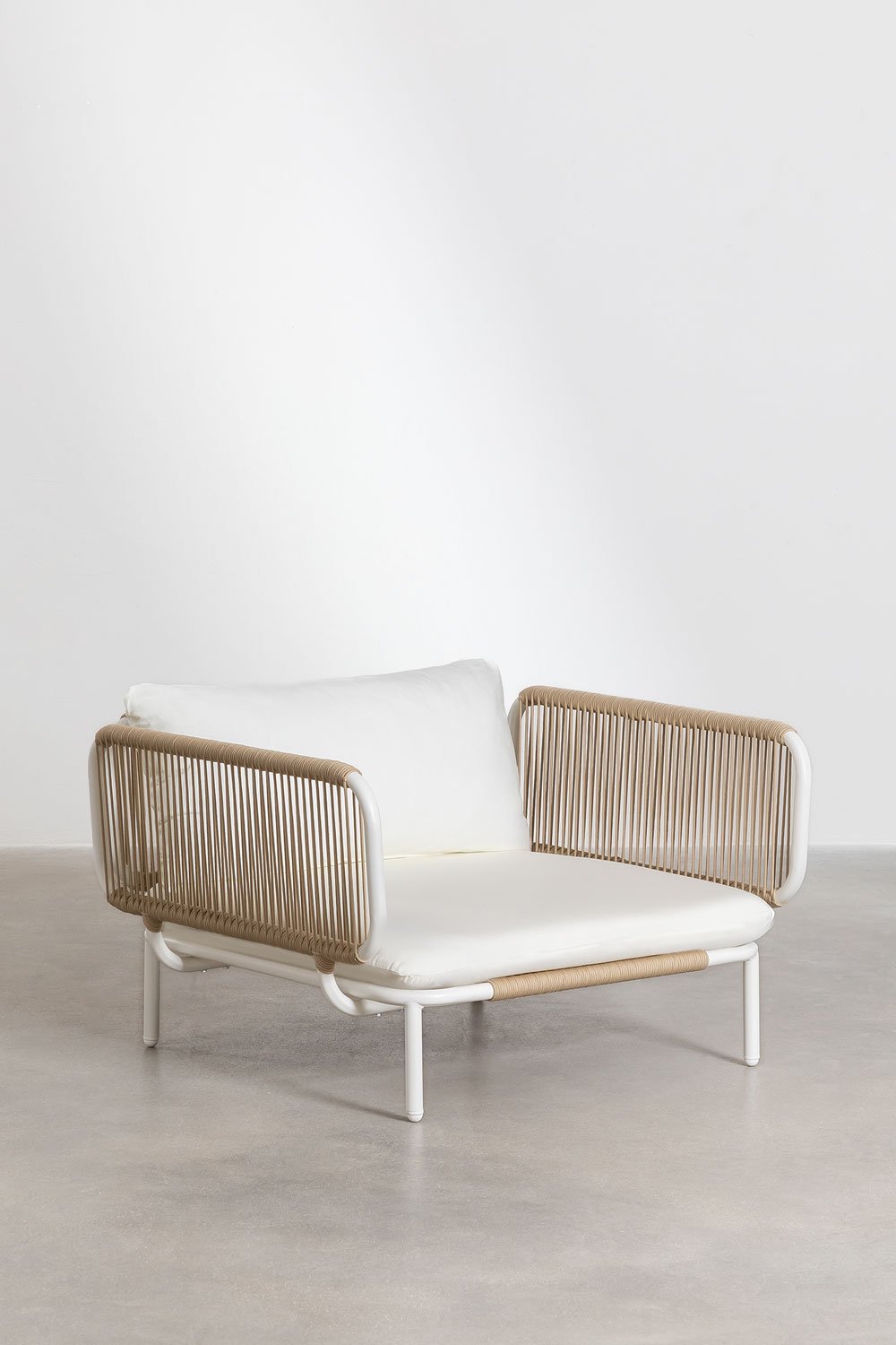 Poltrona per divano modulare da giardino Roubly, immagine della galleria 2