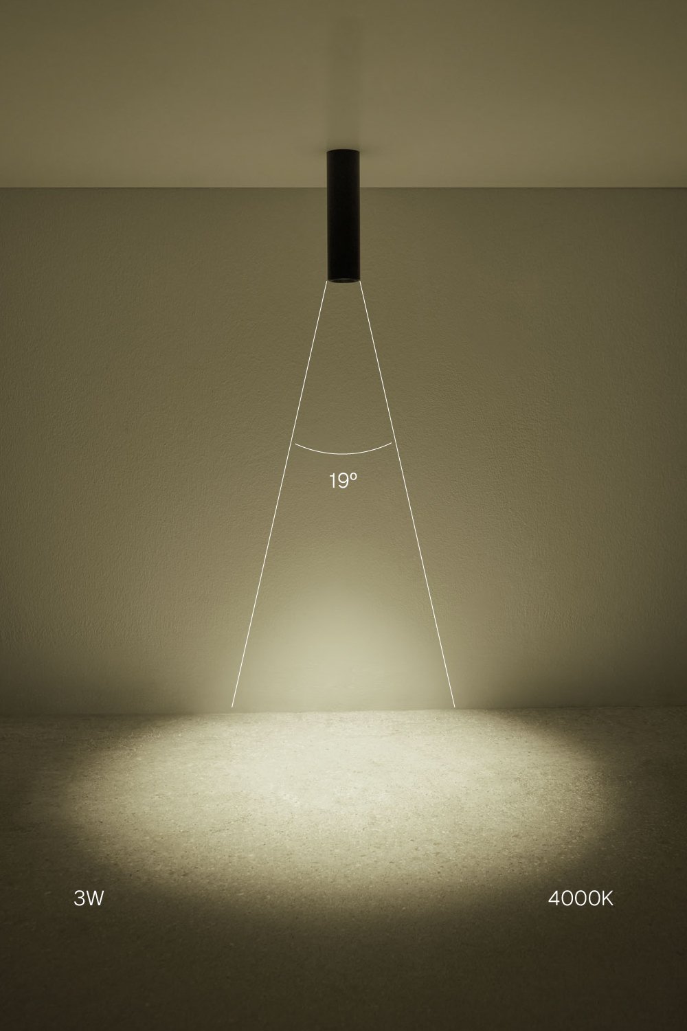 Aplique da soffitto LED a superficie rotondo Ø4 cm per esterni in alluminio Luisiana, imagen de galeria 2