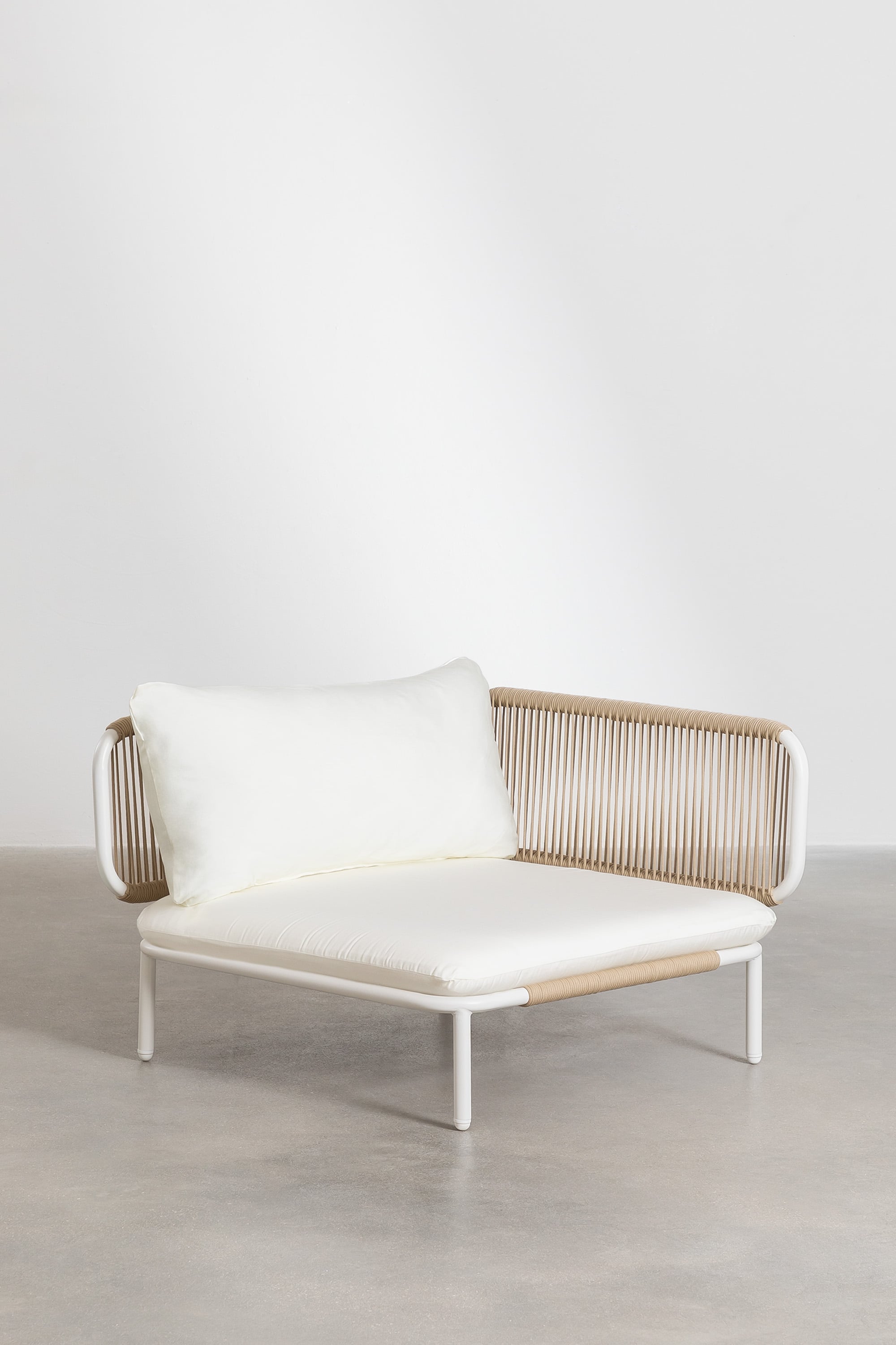 Modulo angolare per divano modulare da giardino Roubly, immagine della galleria 1
