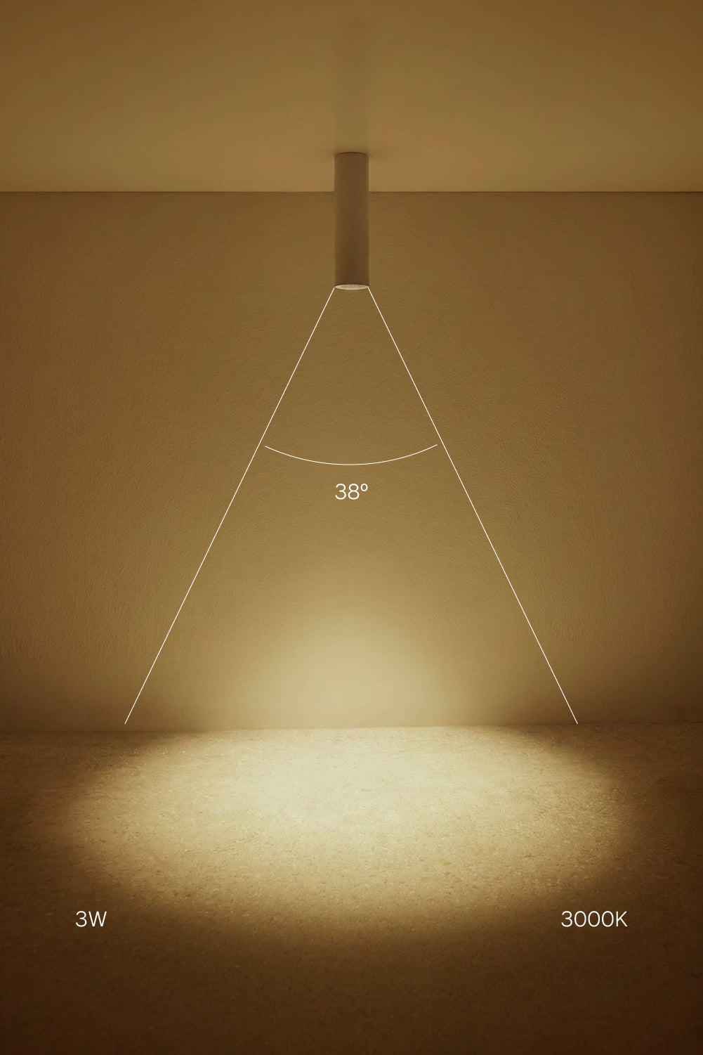 Pack di 2 applique da soffitto LED a superficie rotondi Ø4 cm per esterni in alluminio Luisiana, imagen de galeria 2