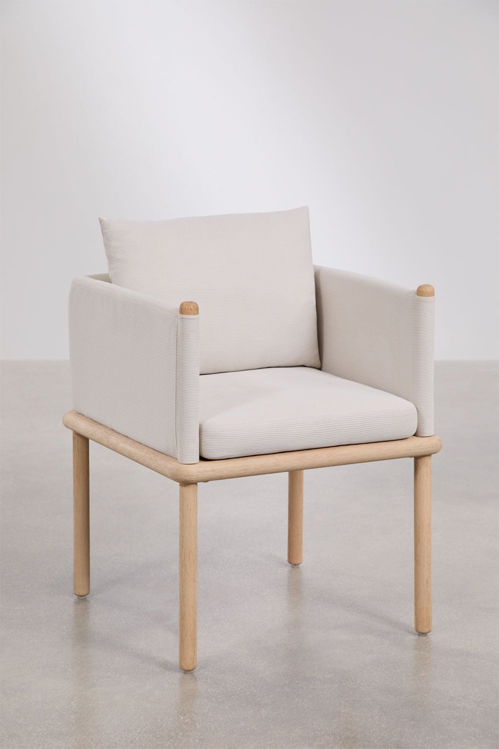 Sedia da giardino con braccioli in legno di acacia Olivia, immagine della galleria 3