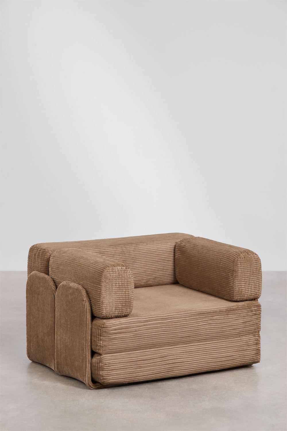 Poltrona letto in velluto imbustata sottovuoto Kyoto, immagine della galleria 3