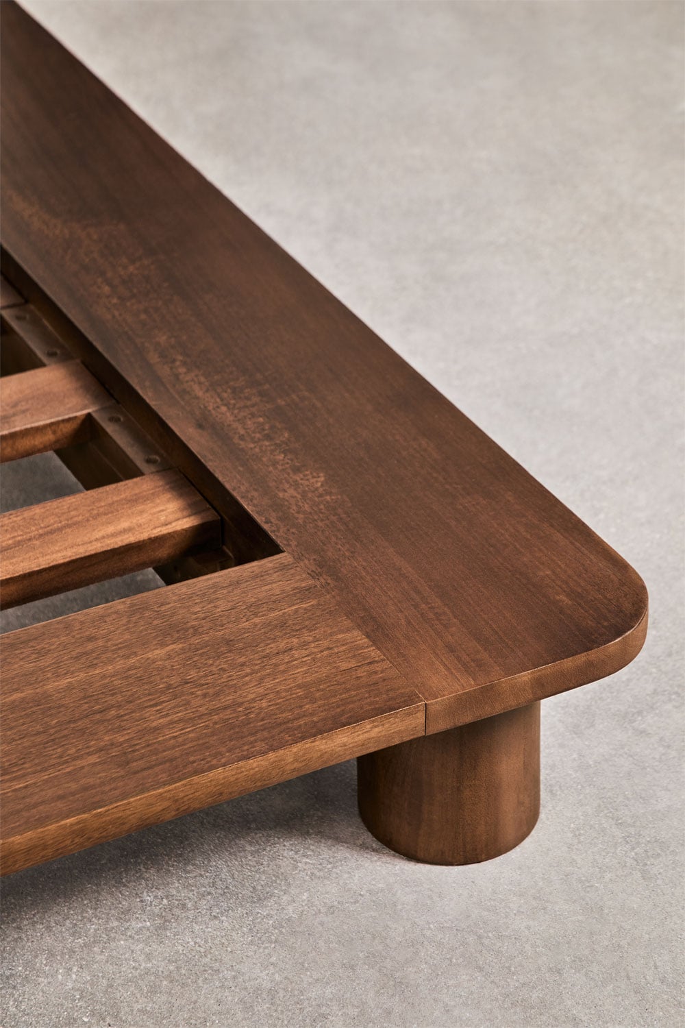 Letto in legno di mango Mariselina, immagine della galleria 3