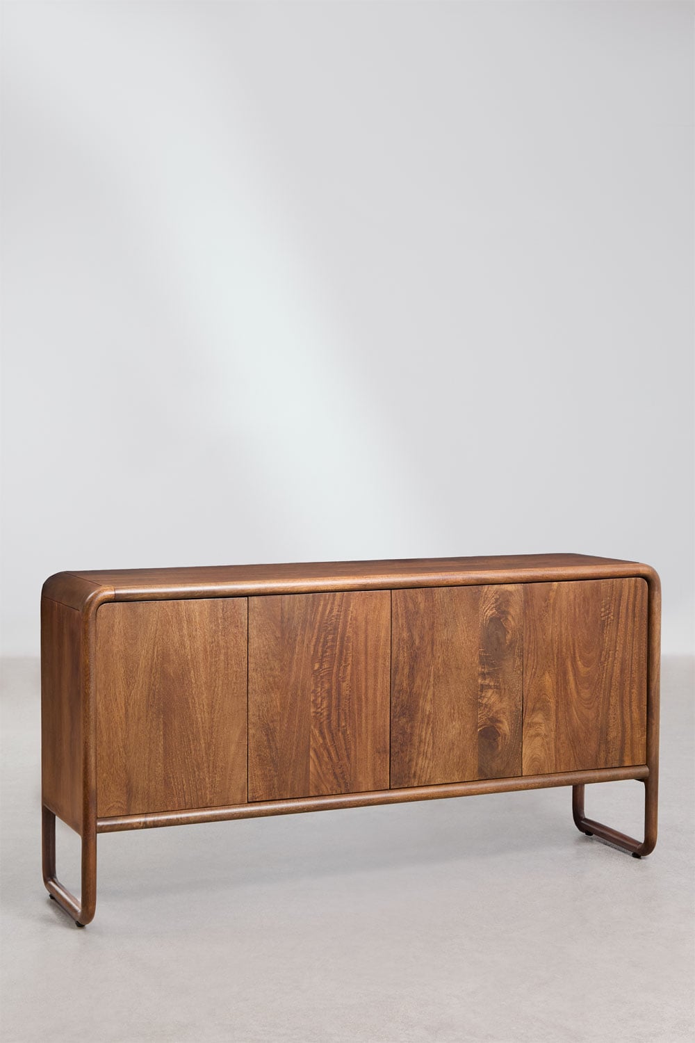 Aparador 160x40 cm in legno di mango Maupaul, immagine della galleria 1