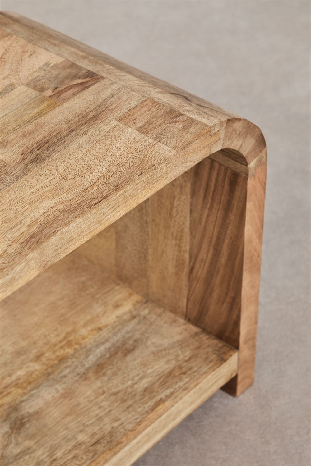 Mobile TV 120x35 cm in legno di mango Shelby, immagine della galleria 4