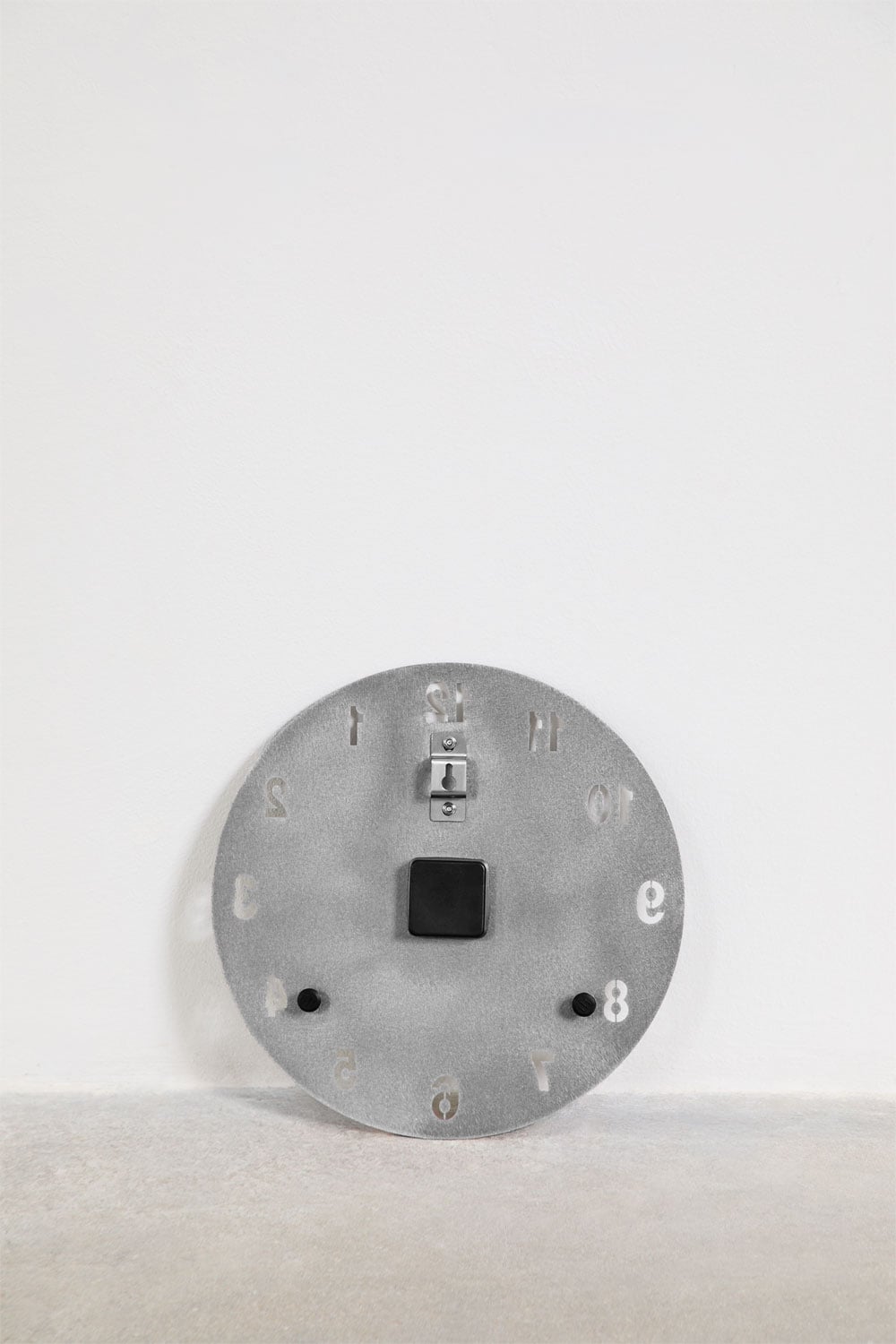 Orologio da parete Ø40 cm in acciaio inox Kimberly, immagine della galleria 4