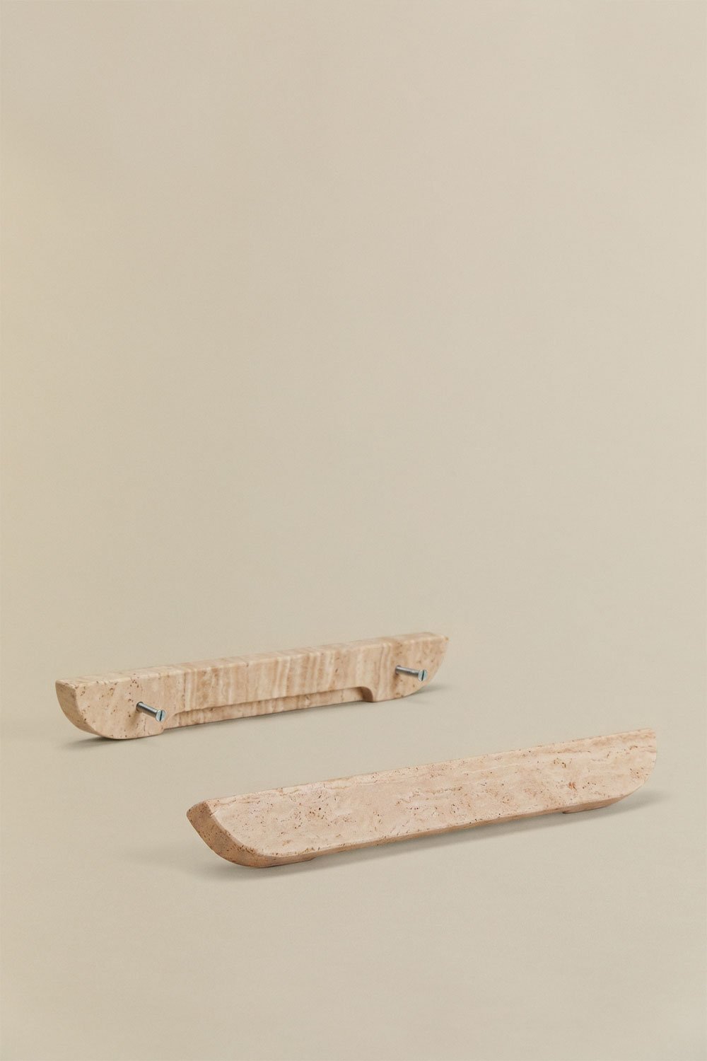 Set di 2 maniglie in pietra naturale Tinesla, immagine della galleria 2