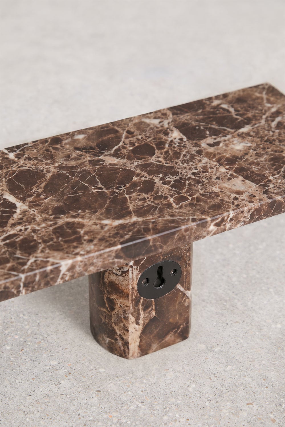 Comodino sospeso 35x15 cm in marmo Uganda, immagine della galleria 6