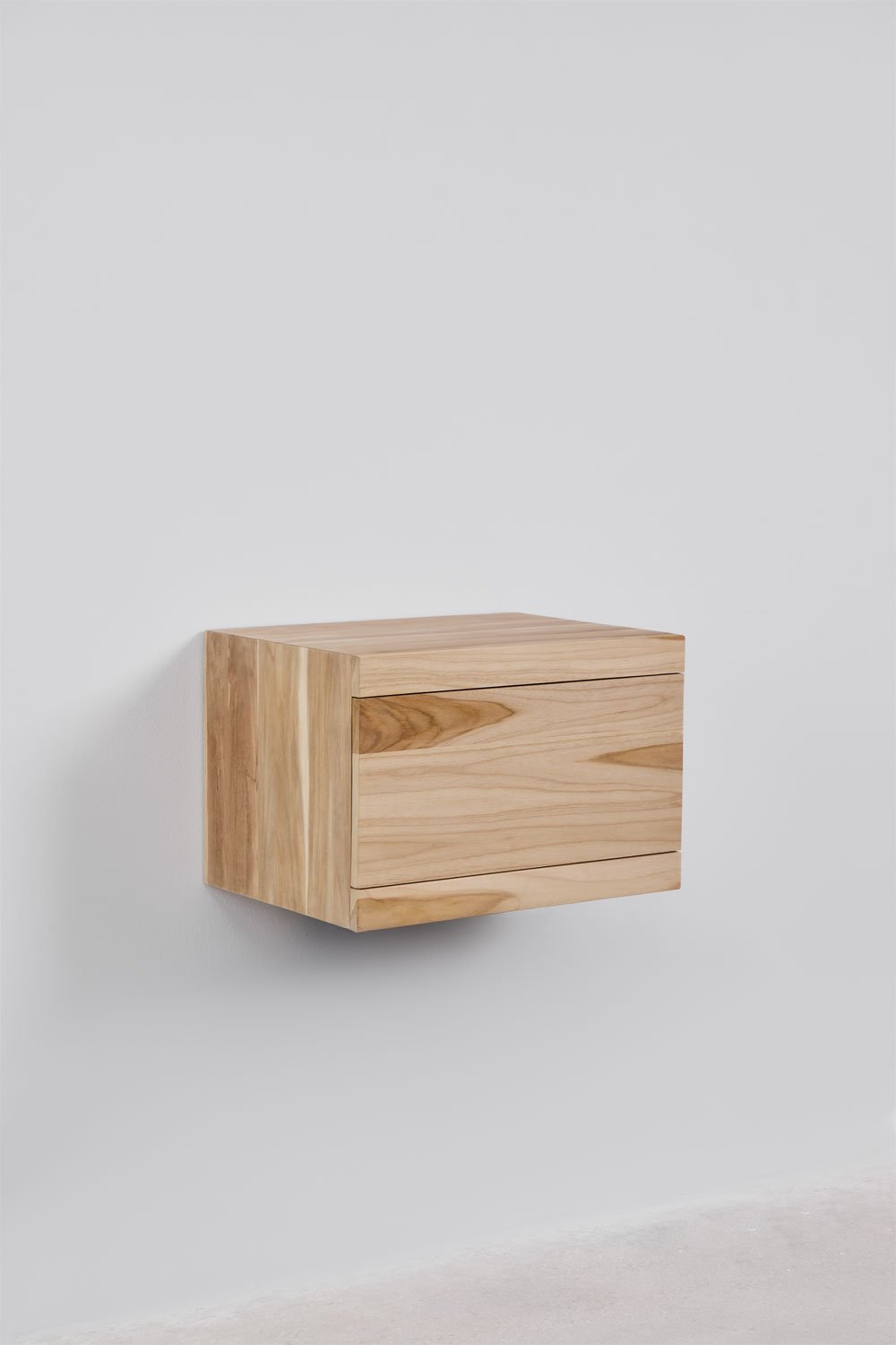 Set di mobili da bagno sospesi 60x45 cm in legno di teak Belivetta, immagine della galleria 4