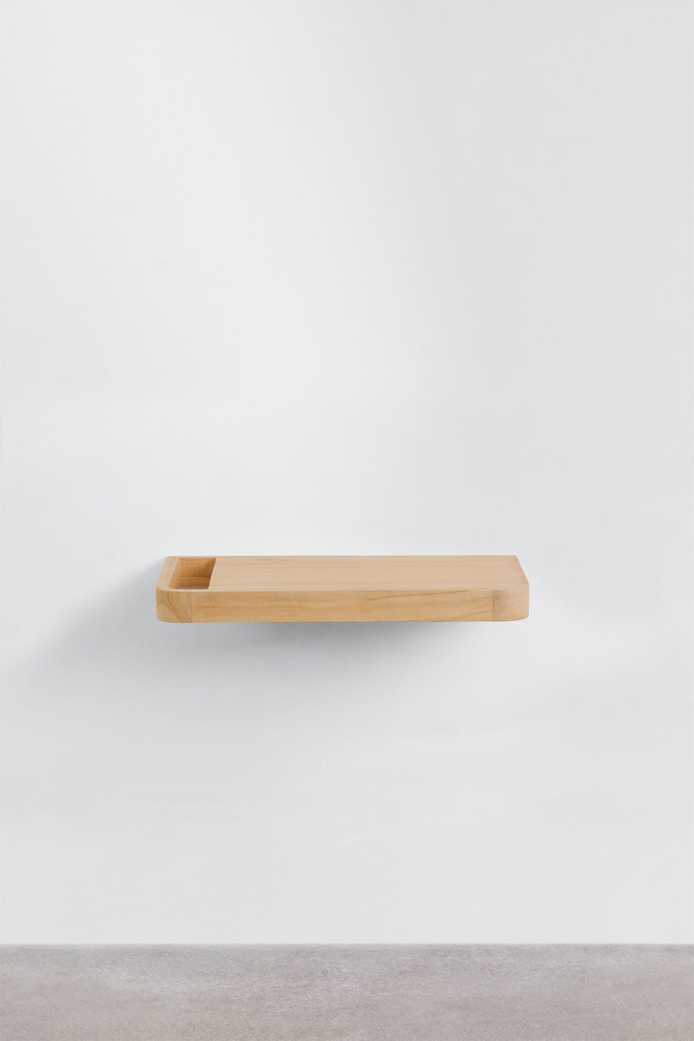 Set di mobili da bagno sospeso 70x45 cm in legno di teak Neill, immagine della galleria 3