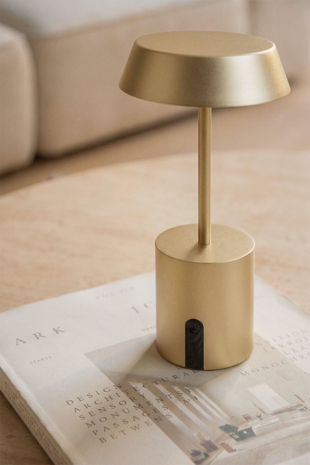 Lampada da tavolo LED wireless Uliana, immagine della galleria 2
