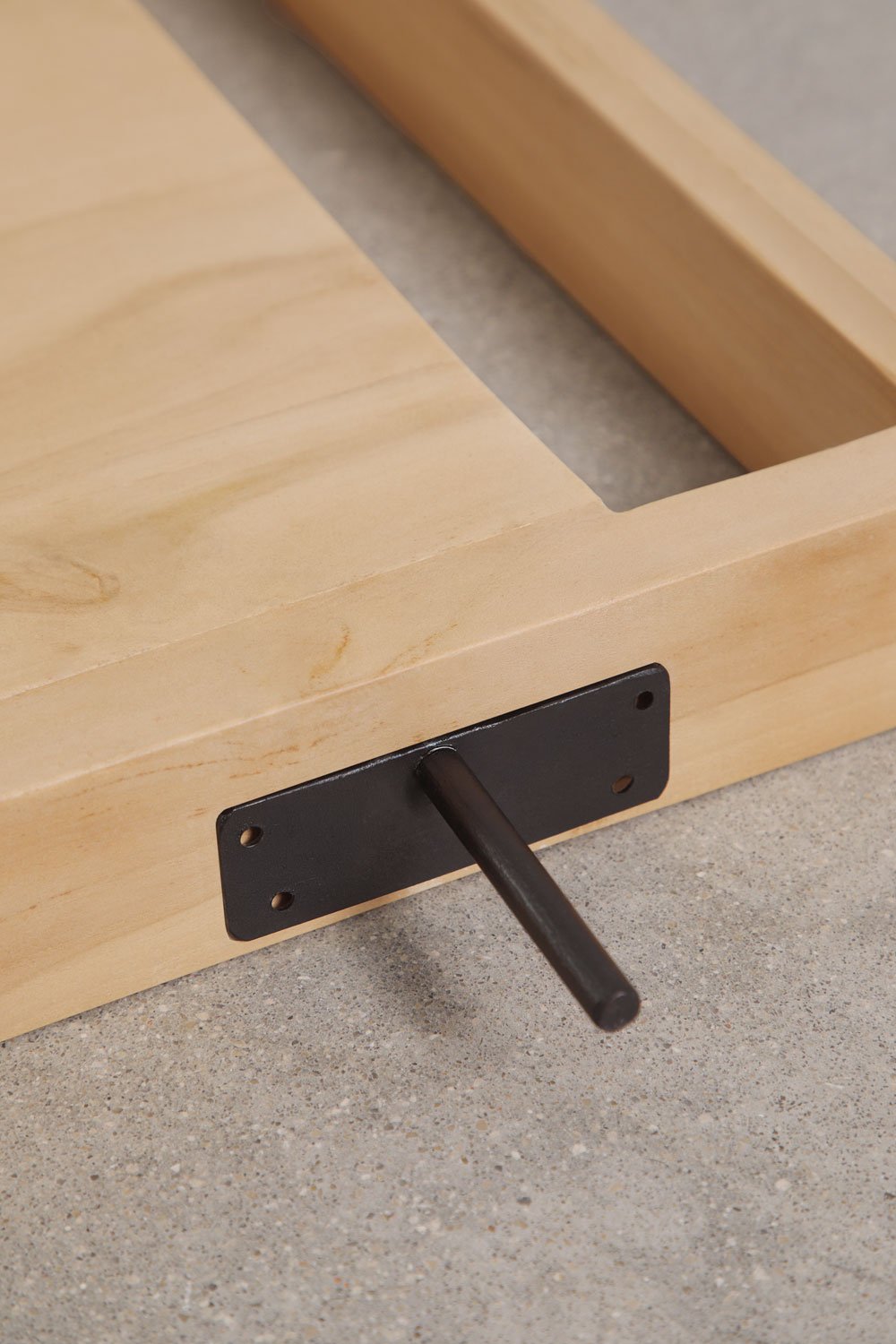 Set di mobili da bagno sospeso 110x45 cm in legno di teak Neill, immagine della galleria 8
