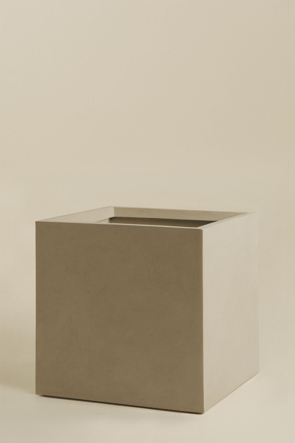 Vaso da esterno quadrato in cemento Lucas, immagine della galleria 4