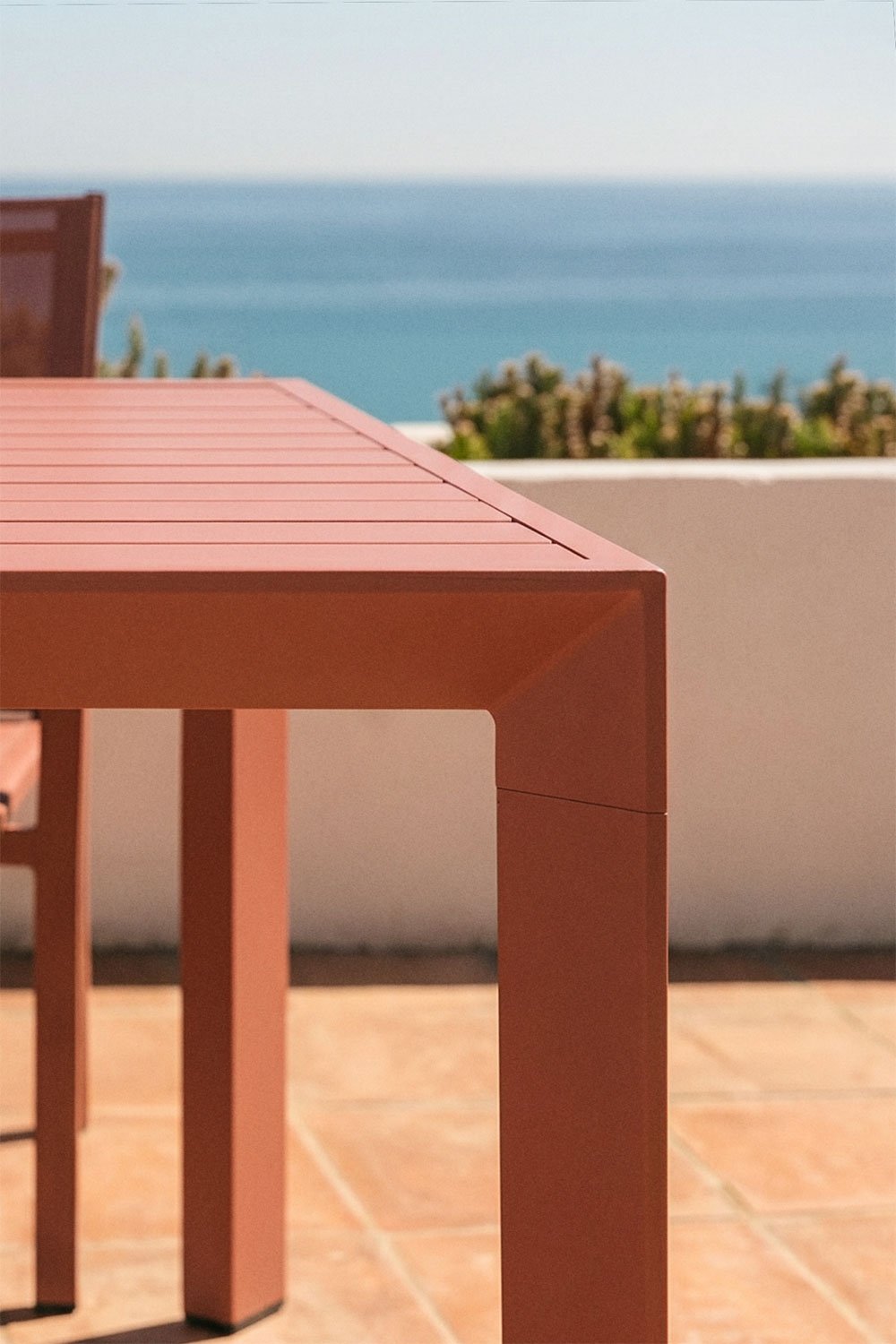 Tavolo da giardino rettangolare 180-240x100 cm allungabile in alluminio Starmi, immagine della galleria 3