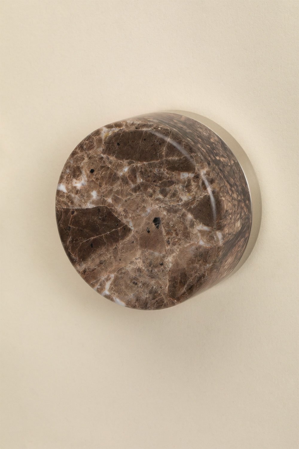 Rubinetto da lavabo incassato in ottone e pietra naturale Gilstoin, immagine della galleria 6