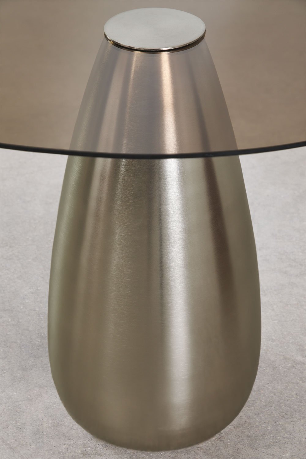 Set di 2 tavolini quadrati in vetro temperato Mariana, immagine della galleria 7