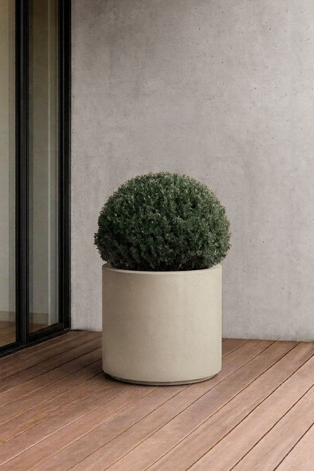 Vaso da esterno in cemento Aurevi, immagine della galleria 1