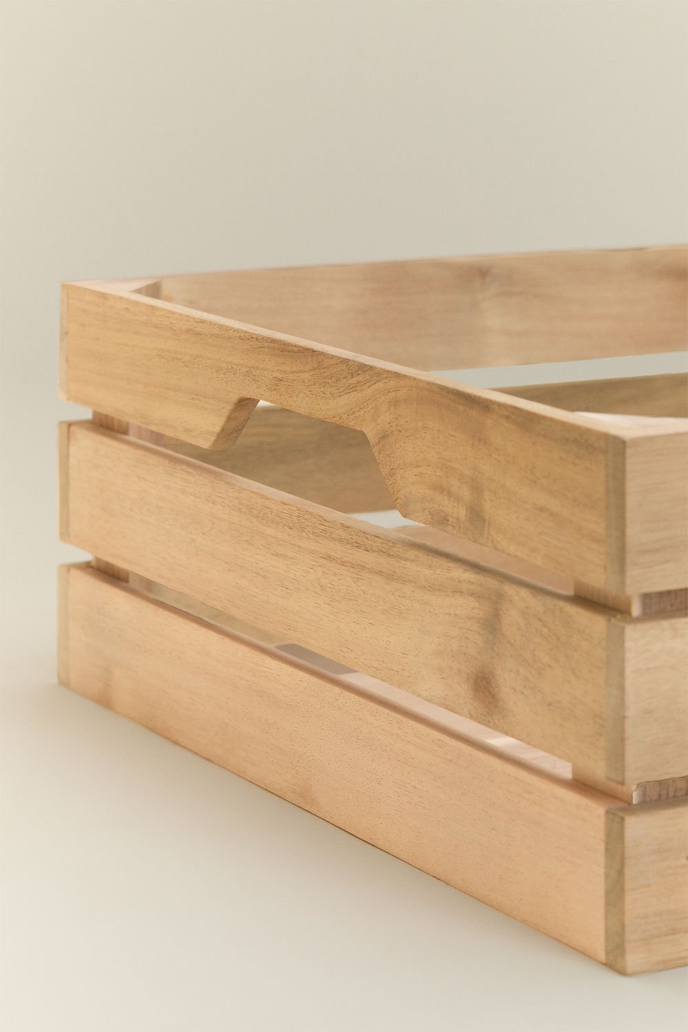 Scatola portaoggetti in legno di gomma Patxi, immagine della galleria 5