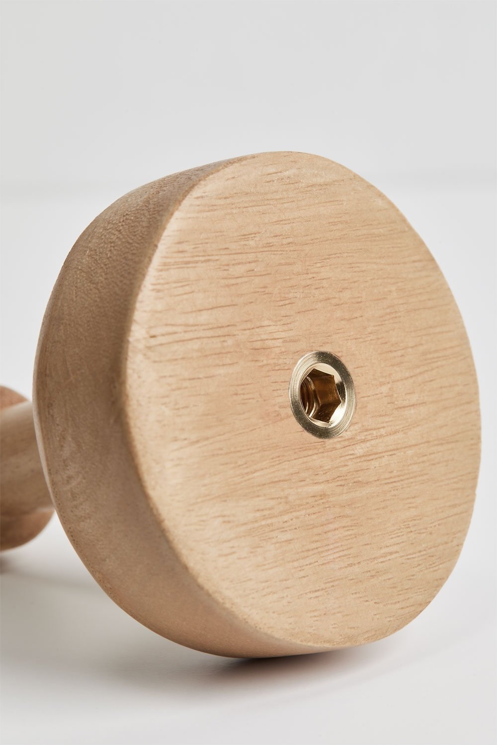 Set di 4 appendiabiti da parete in legno Daxro, immagine della galleria 6