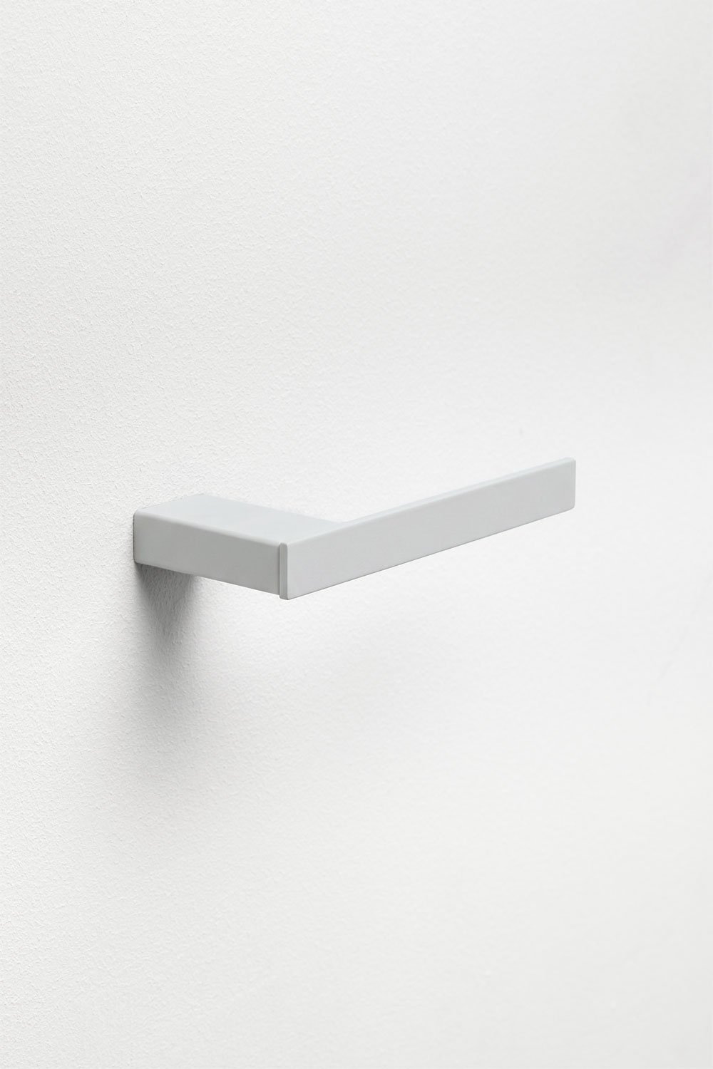 Portarotolo da bagno in acciaio inox bianco Olvam, immagine della galleria 3
