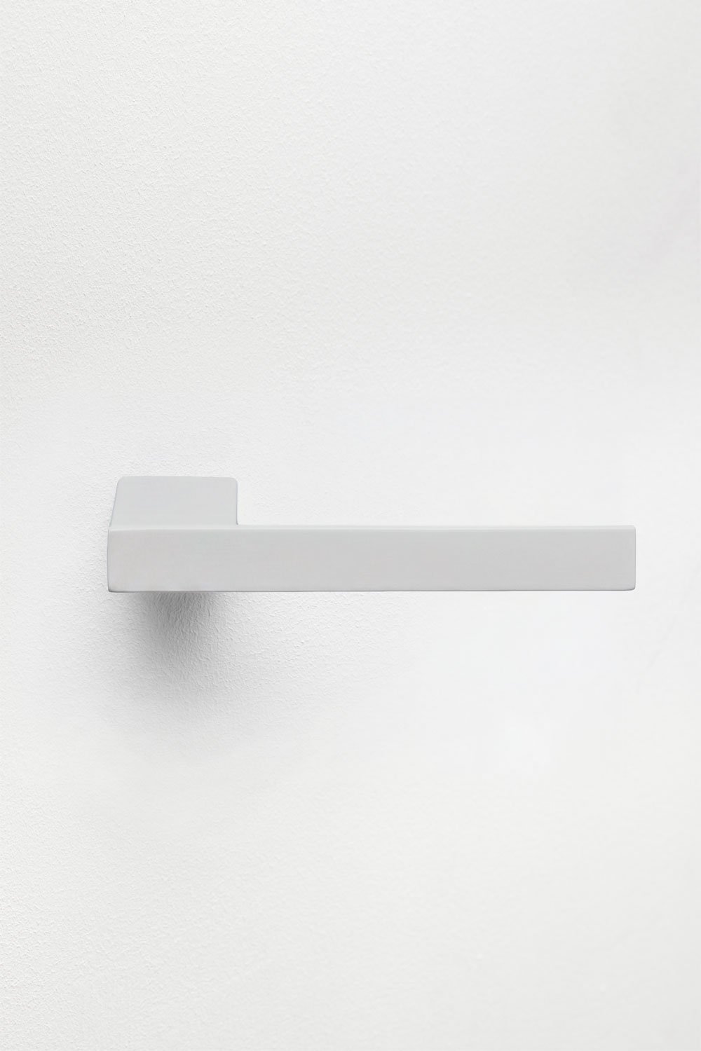 Portarotolo da bagno in acciaio inox bianco Olvam, immagine della galleria 4