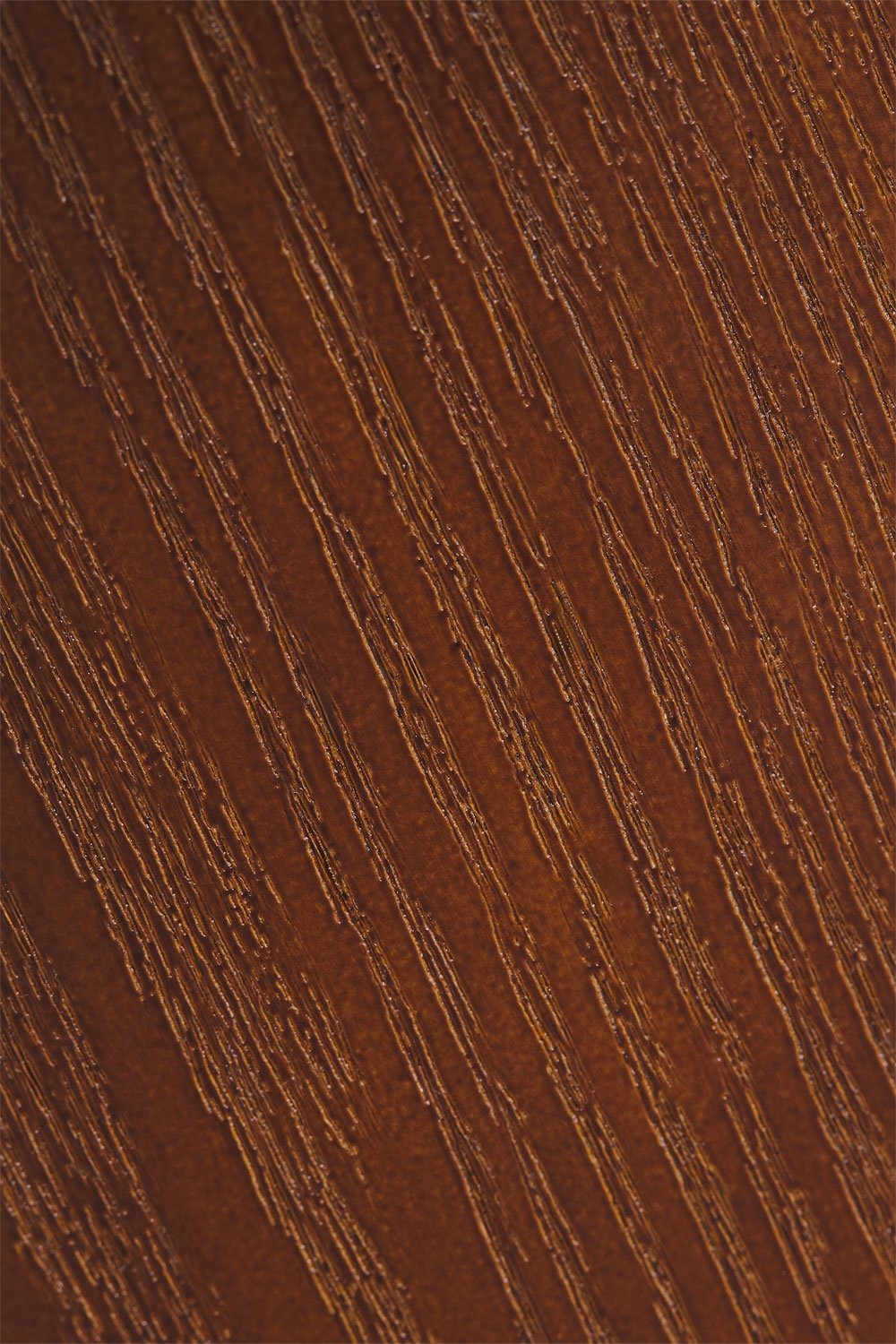Tavolo da pranzo rotondo Ø120 cm in vetro temperato e MDF Asgri, immagine della galleria 6