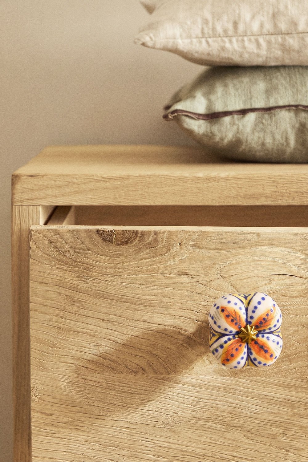 Set di 2 maniglie in ceramica Flowe, immagine della galleria 1