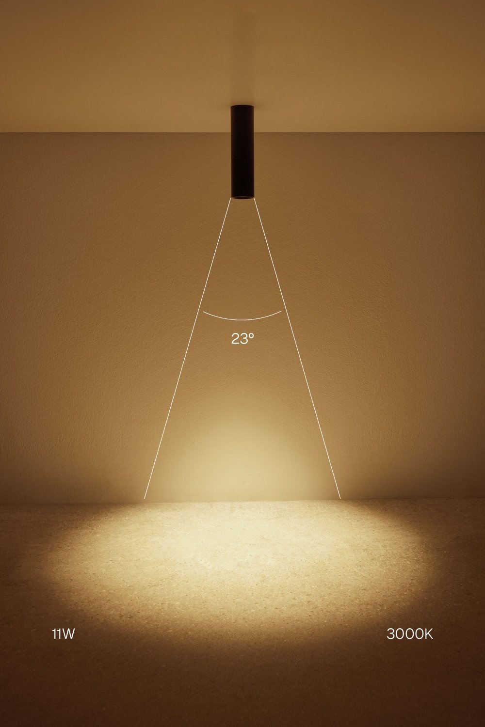 Aplique da soffitto LED a superficie rotondo Ø7,2 cm in alluminio Luisiana, imagen de galeria 3