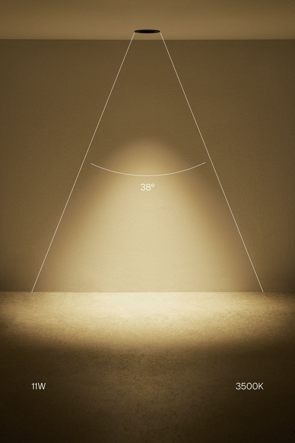 Downlight LED da incasso con cornice rotonda Ø8 cm in alluminio Luisiana, imagen de galeria 2