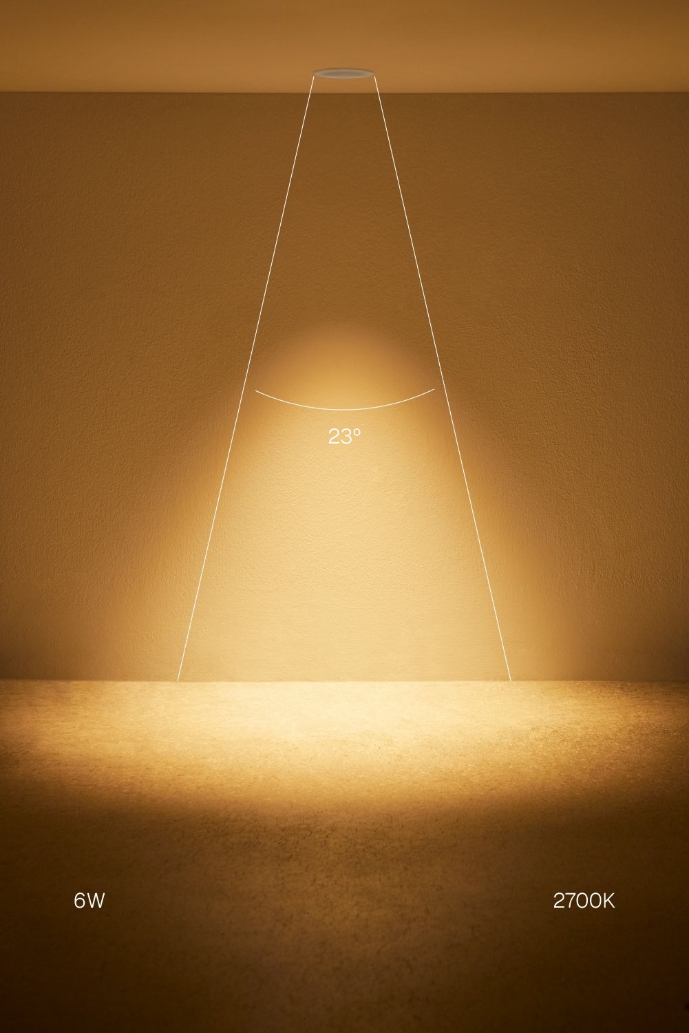 Downlight LED da incasso con cornice rotonda Ø7 cm in alluminio Orelva, imagen de galeria 2