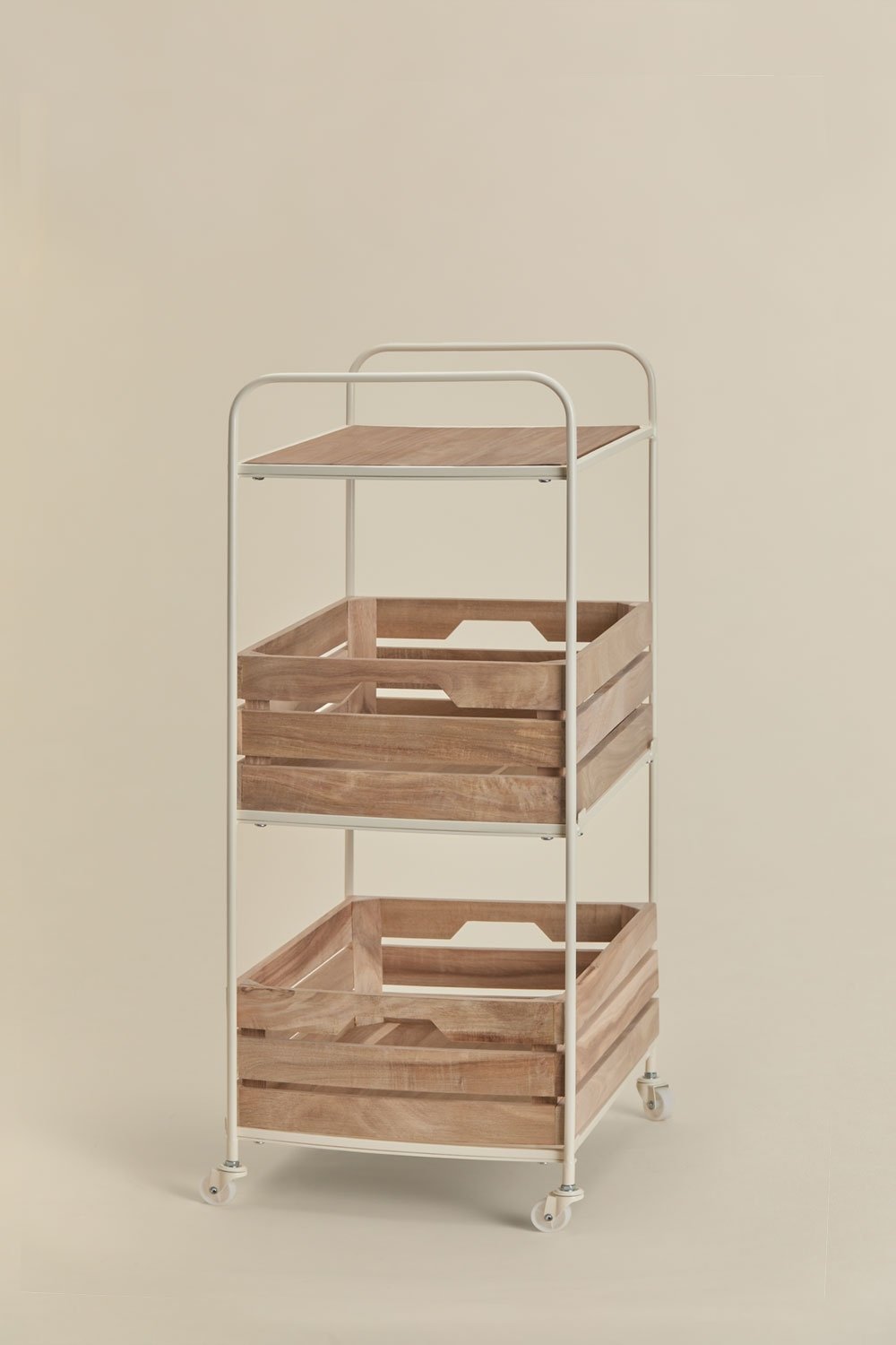 Carrello da cucina in ferro e MDF Unsier, immagine della galleria 4