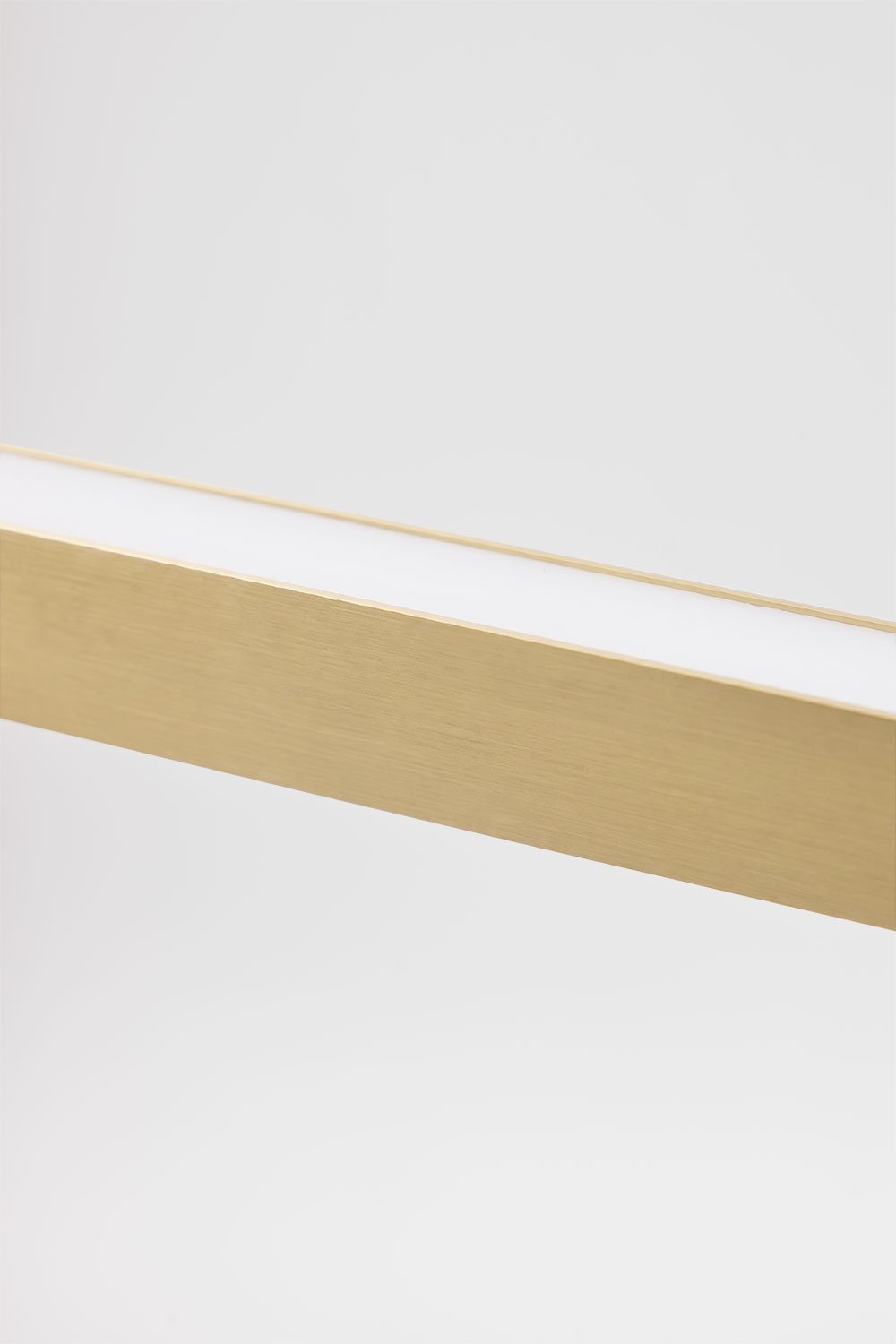 Lampada a sospensione lineare LED 120 cm con luce indiretta in alluminio Danile, immagine della galleria 7