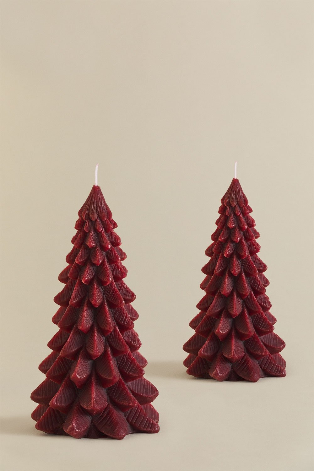 Set di 2 candele decorative di Natale Eldor, immagine della galleria 3