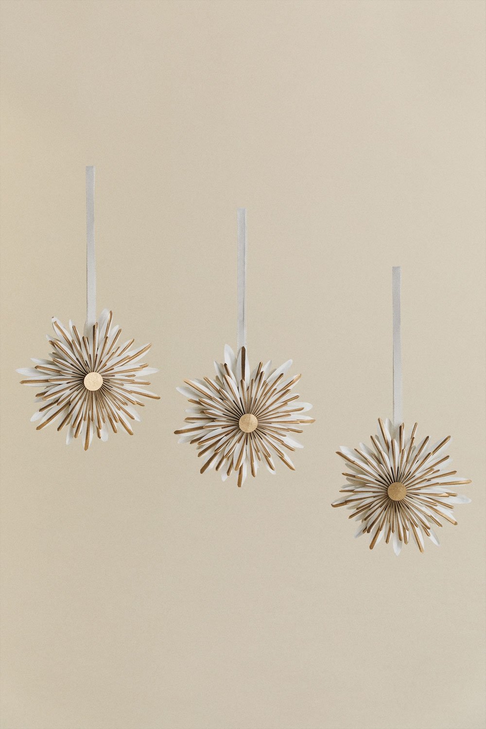 Set da 3 decorazioni natalizie in carta Livois, immagine della galleria 3