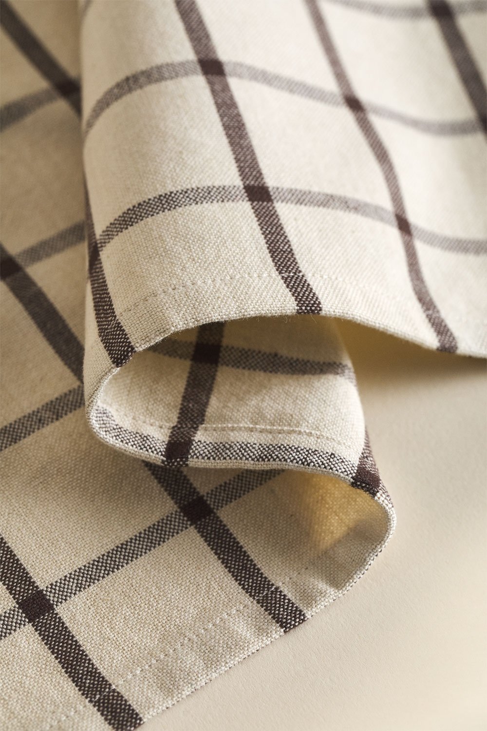 Tovaglia 150x150 cm in cotone Oriska, immagine della galleria 6