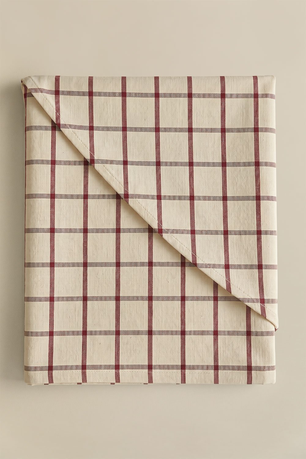 Tovaglia Ø150 cm in cotone Oriska, immagine della galleria 3