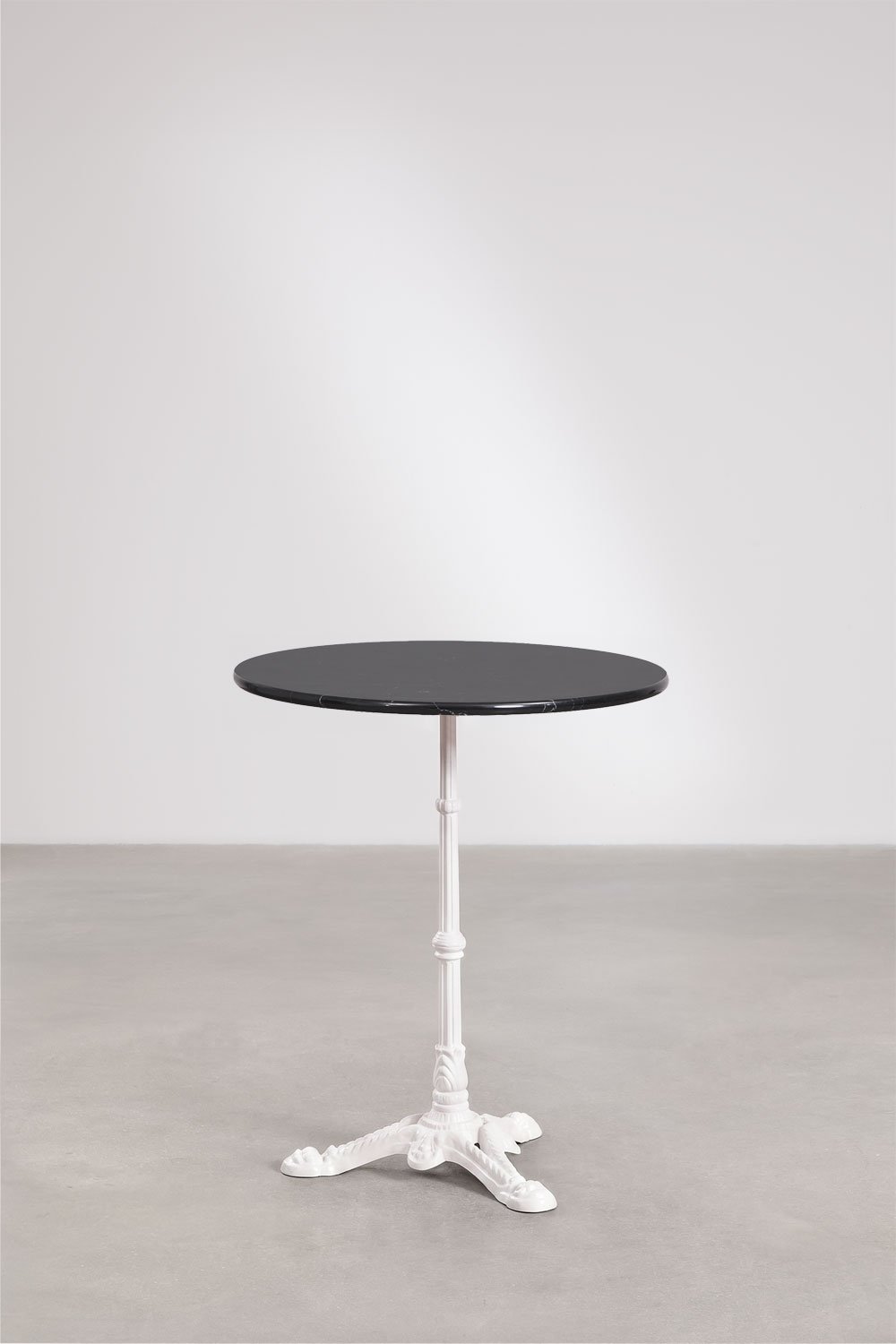 Tavolo da bar rotondo Ø60cm in pietra naturale Azteca, immagine della galleria 1