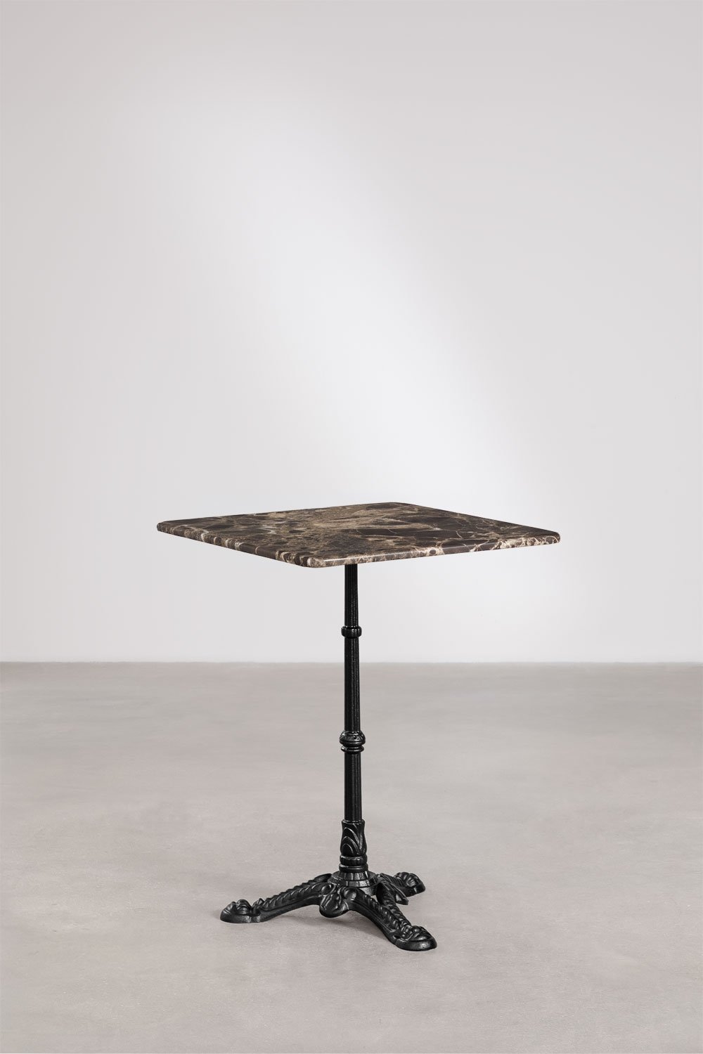 Square Azteca natural stone bar table, immagine della galleria 1