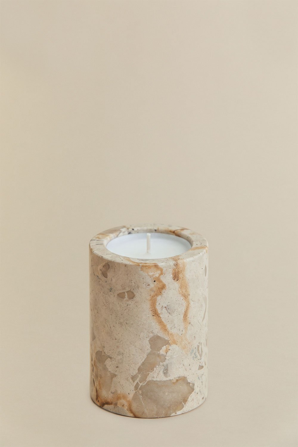 Portacandele Ø5 cm in marmo Ebrika, immagine della galleria 3