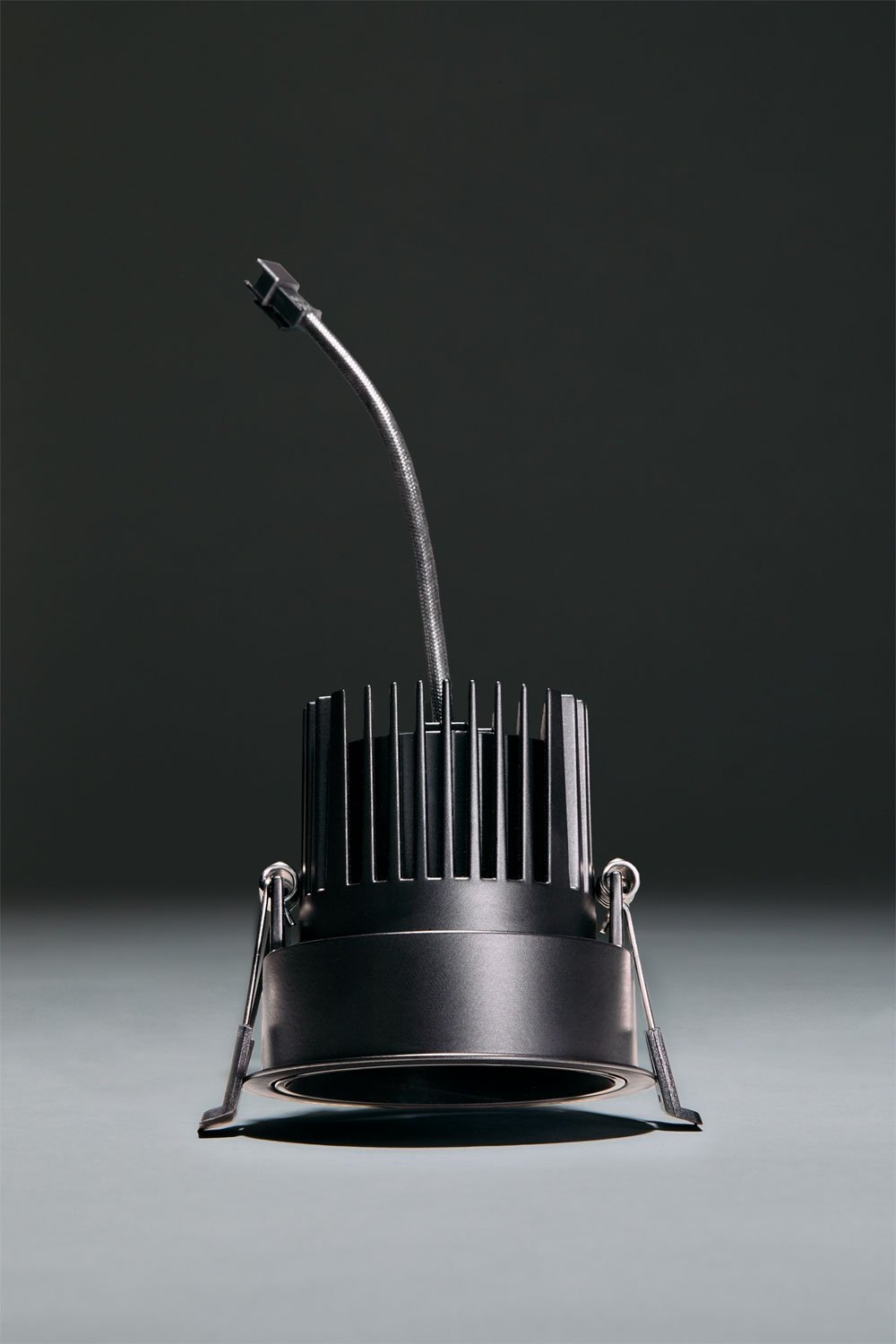 Pack da 2 downlight LED da incasso con cornici Ø8 cm in alluminio con accensione e spegnimento progressivo Luisiana, imagen de galeria 4