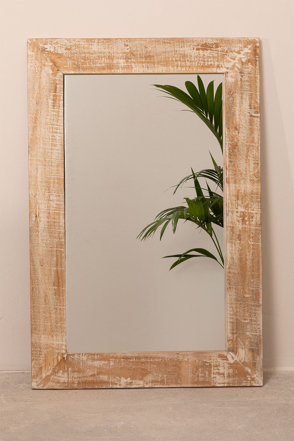 Specchio da parete rettangolare in legno (120x80 cm) Vuipo - SKLUM