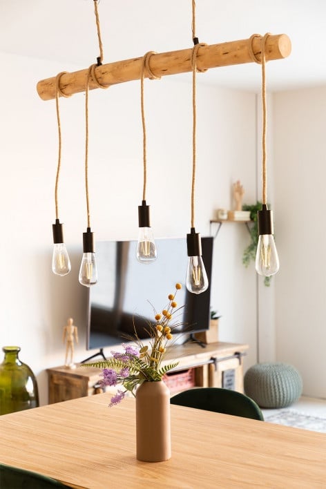 Lampada da soffitto Silian Natural