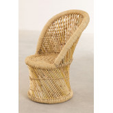 Pak van 2 bamboe fauteuils Ganon, miniatuur afbeelding 3