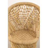 Pak van 2 bamboe fauteuils Ganon, miniatuur afbeelding 5