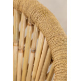 Pak van 2 bamboe fauteuils Ganon, miniatuur afbeelding 6