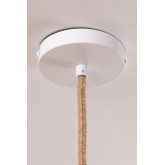 Plafondlamp in bamboe (Ø45 cm) Lexie naturel, miniatuur afbeelding 5