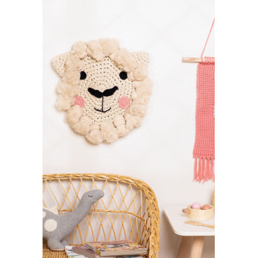 Decoratief Wandtapijt Congo Kids Schapen - Sklum